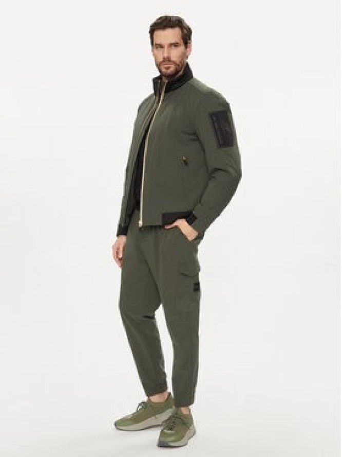 Boss Kurtka przejściowa J_Grid 50499481 Zielony Regular Fit