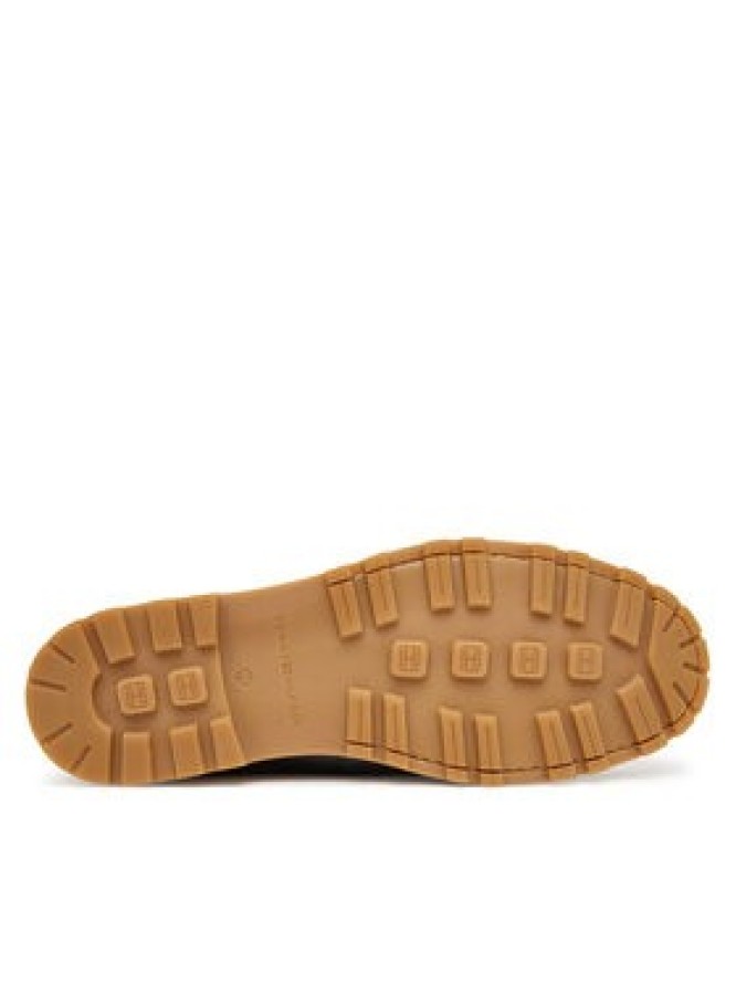 Tommy Hilfiger Półbuty Hilfiger Braided Lth Boat Shoe FM0FM05892 Granatowy