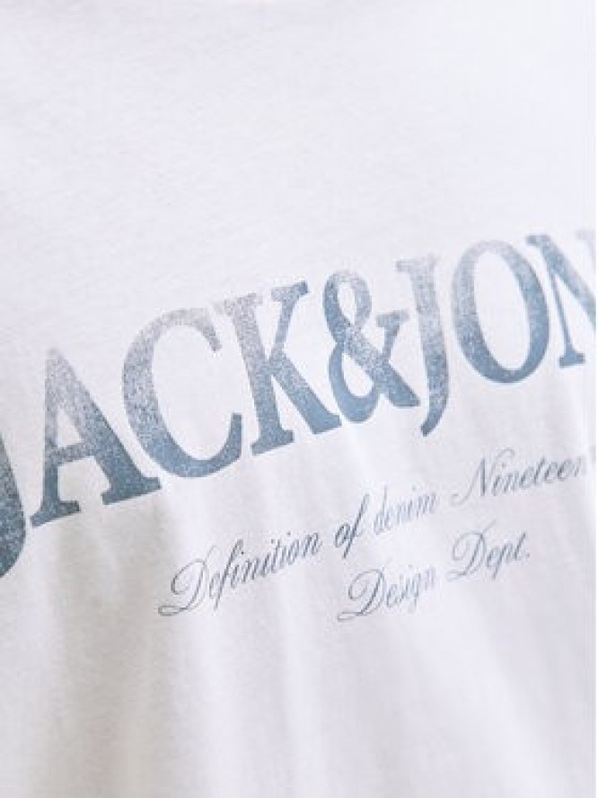 Jack & Jones T-Shirt Evin 12290173 Biały Regular Fit