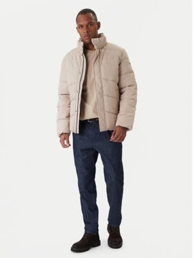 Guess Kurtka zimowa M5BL2M W2232 Beżowy Regular Fit