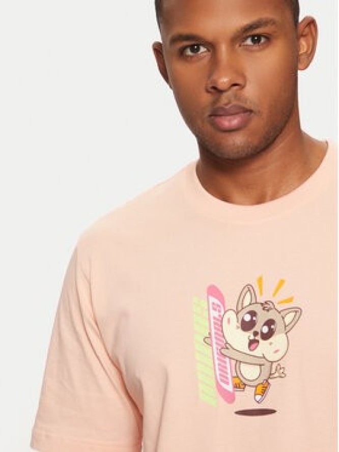 adidas T-Shirt Kawaii JP0194 Różowy Regular Fit