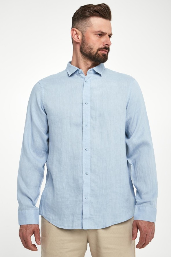 Koszula męska lniana ARMANI EXCHANGE