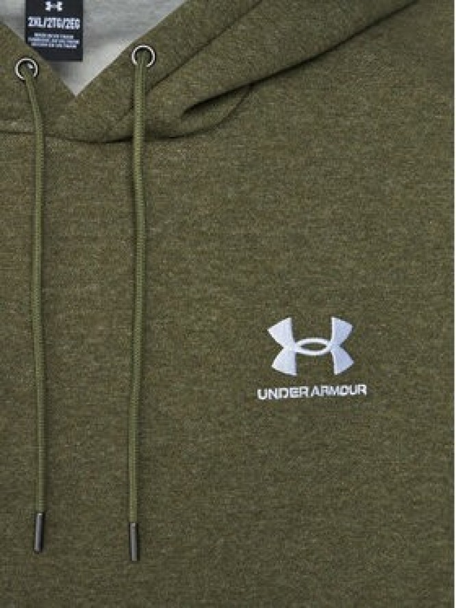 Under Armour Bluza Ua Essential 1373880 Zielony Loose Fit