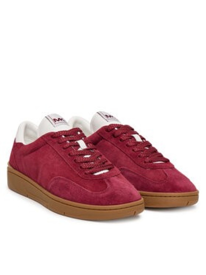 MICHAEL Michael Kors Sneakersy Wilton 42T5WLFS1S Bordowy