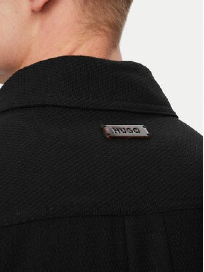 HUGO Koszula Erato 50561706 Czarny Regular Fit