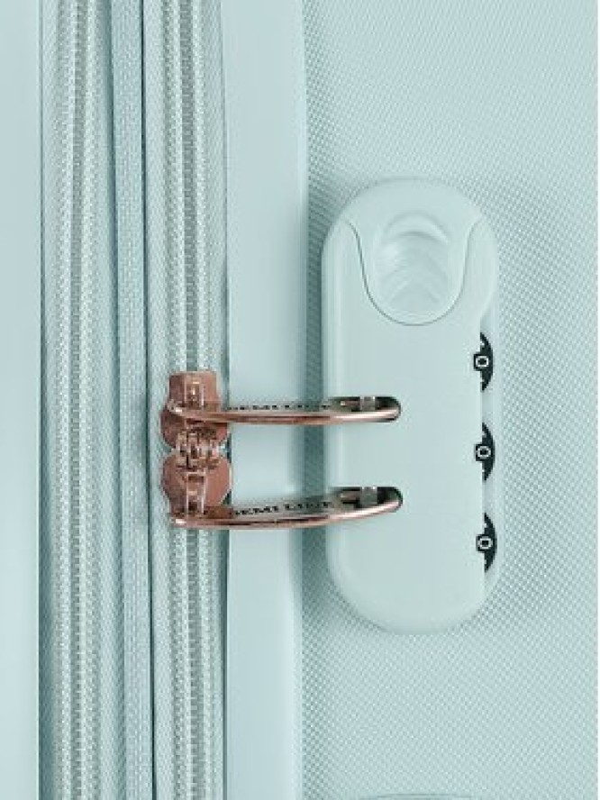 Semi Line Walizka średnia T5927-2 Turkusowy