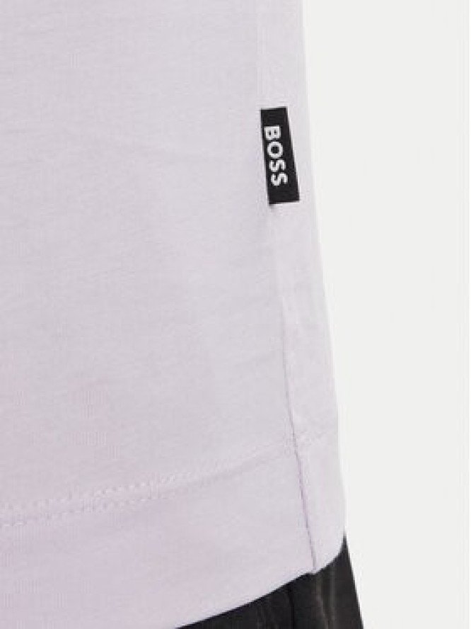 BOSS T-Shirt Thompson 01 50468347 Fioletowy jasny Regular Fit