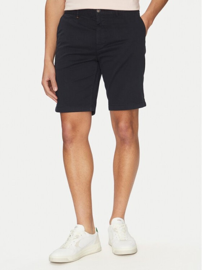 BOSS Szorty materiałowe 50536723 Granatowy Slim Fit