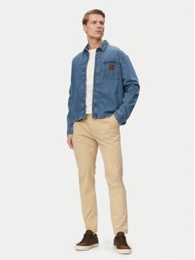 Guess Jeans Koszula jeansowa M6GH51 D5M5V Niebieski Oversize