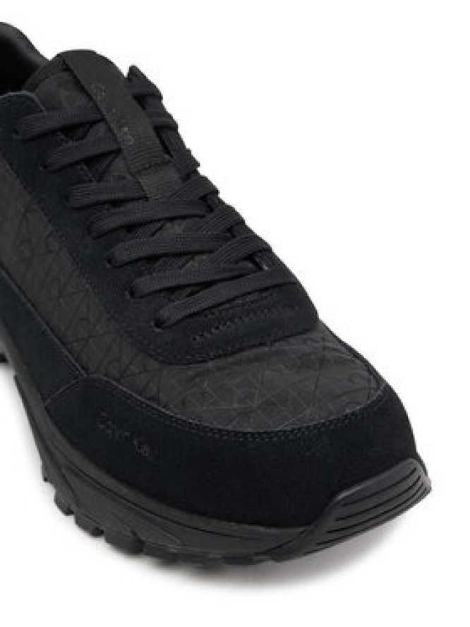 Calvin Klein Sneakersy Hike Runner Casual NY-Su Aop YM0YM01378 Czarny