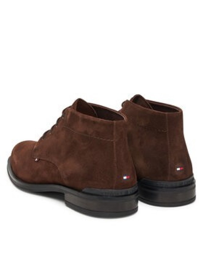 Tommy Hilfiger Trzewiki Corporate FM0FM05579 Brązowy