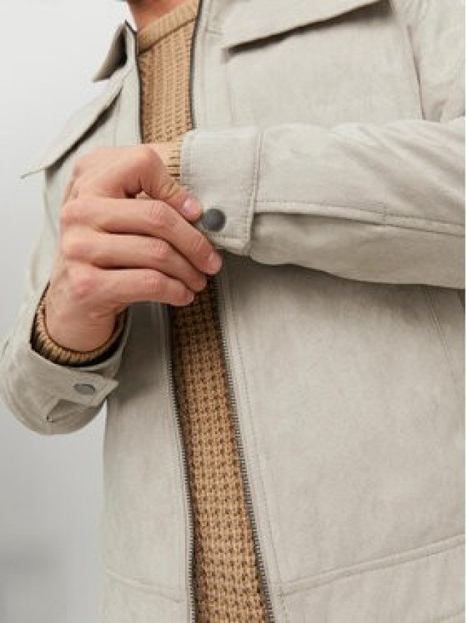 Jack & Jones Kurtka z imitacji skóry Payton 12213082 Beżowy Regular Fit