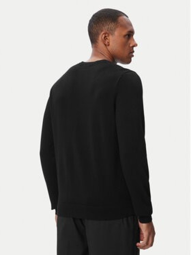 HUGO Sweter Setallo 50564244 Czarny Regular Fit