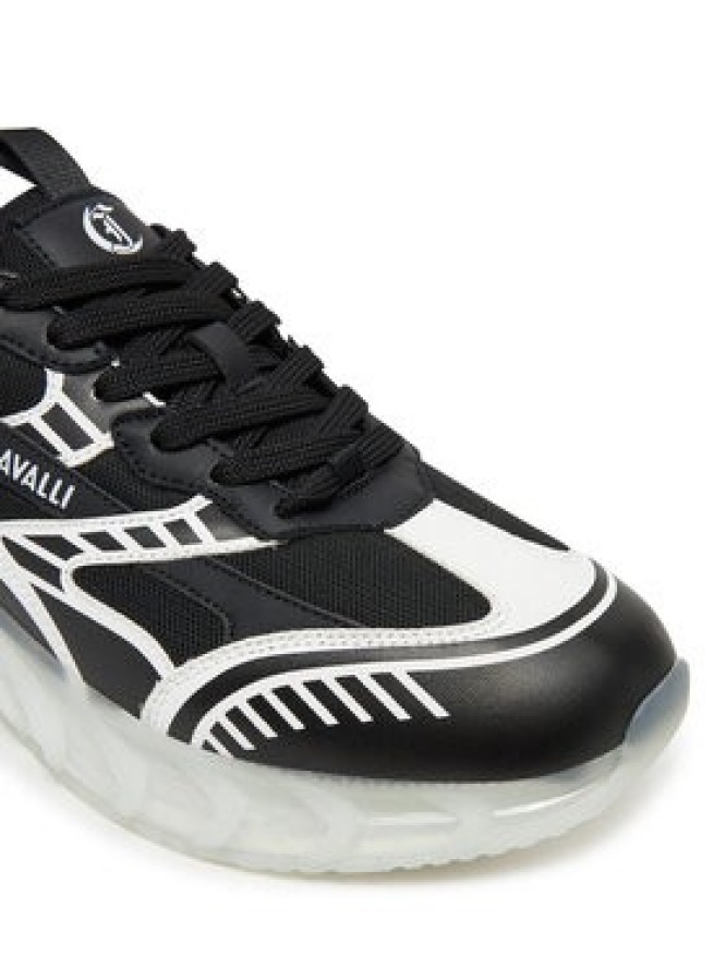 Just Cavalli Sneakersy 78QA3SQ2 ZSC45 Czarny