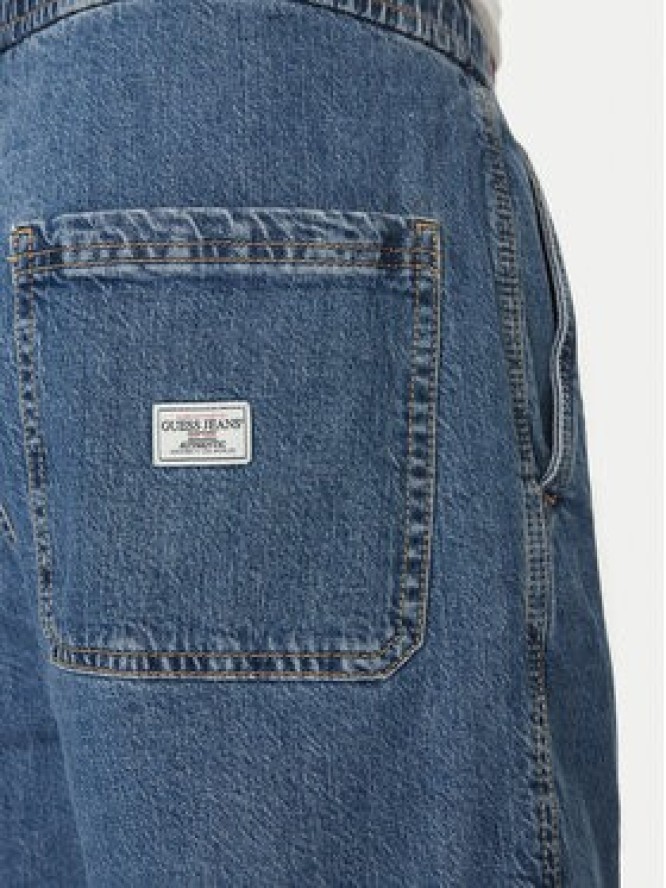 Guess Jeans Szorty jeansowe M5GD35 D5M54 Niebieski Regular Fit