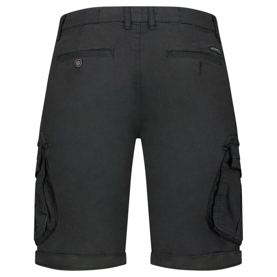 Bermudy Geographical Norway PARENTO BLACK DB MEN 317 czarny męska