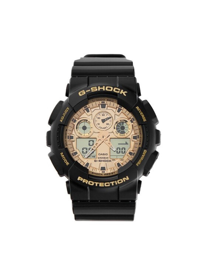 G-Shock Zegarek GA-100GGB-1A9ER Czarny