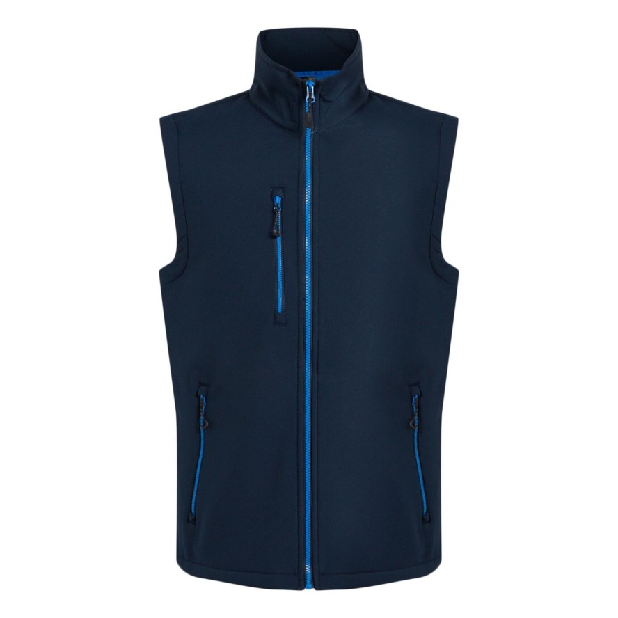 Bezrękawnik Softshell Męski Navigate 2warstwowy