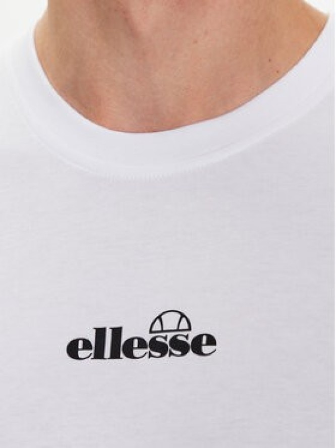Ellesse T-Shirt Ollio SHP16463 Biały Regular Fit