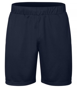 clique Basic Active Shorts Junior – 100% poliester, Dark Navy