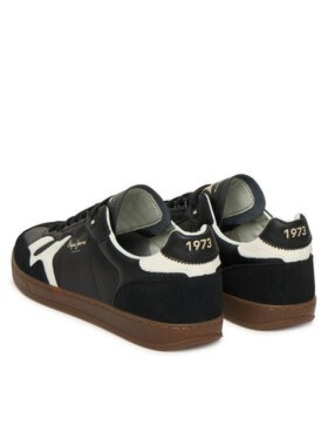 Pepe Jeans Sneakersy Ball Zero M PMS000010 Czarny
