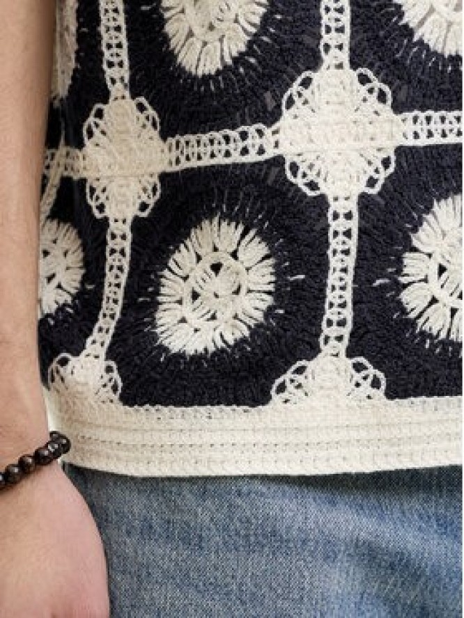 Jack & Jones Koszula Rorchard 12293276 Beżowy Loose Fit