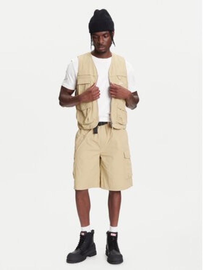 Robe di Kappa Szorty materiałowe Giovani 67124BW Beżowy Regular Fit