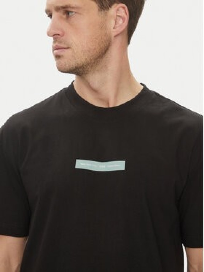 Calvin Klein Jeans T-Shirt Nyc 2025 J30J327524 Czarny Regular Fit