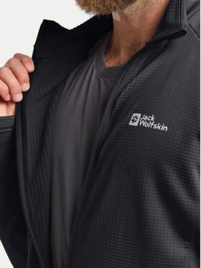 Jack Wolfskin Polar Kolbenberg Fz A63964 Czarny Regular Fit