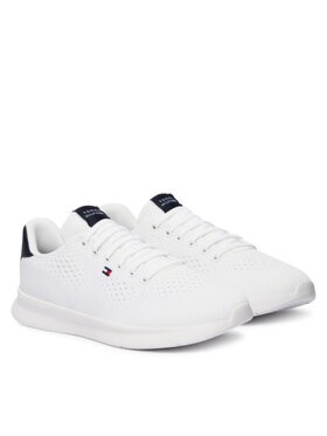 Tommy Hilfiger Sneakersy Lightweight Runner FM0FM05909 Biały