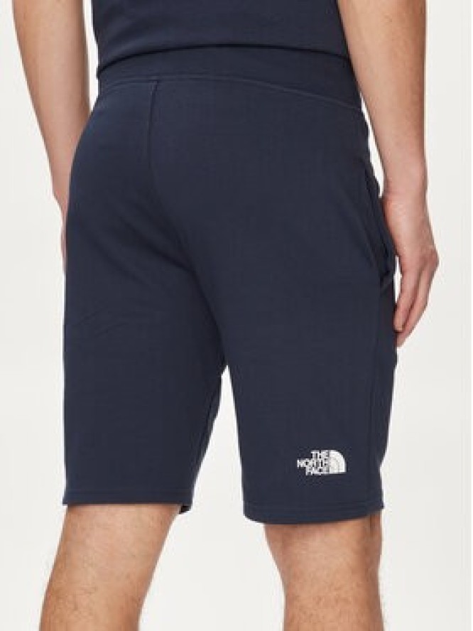 The North Face Szorty sportowe Standard NF0A3S4E Granatowy Regular Fit