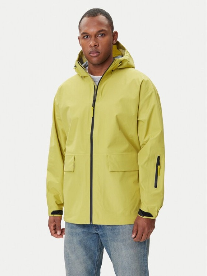 Calvin Klein Jeans Kurtka przejściowa Oxford LV04RC509G Żółty Relaxed Fit