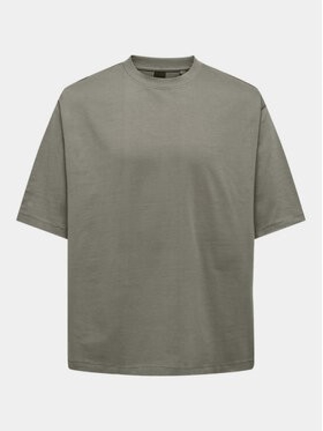 Only & Sons T-Shirt Millenium 22027787 Szary Oversize