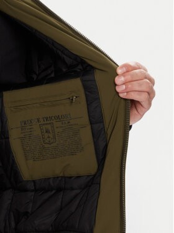 Aeronautica Militare Kurtka bomber 252AB3026UCT03264 Zielony Regular Fit