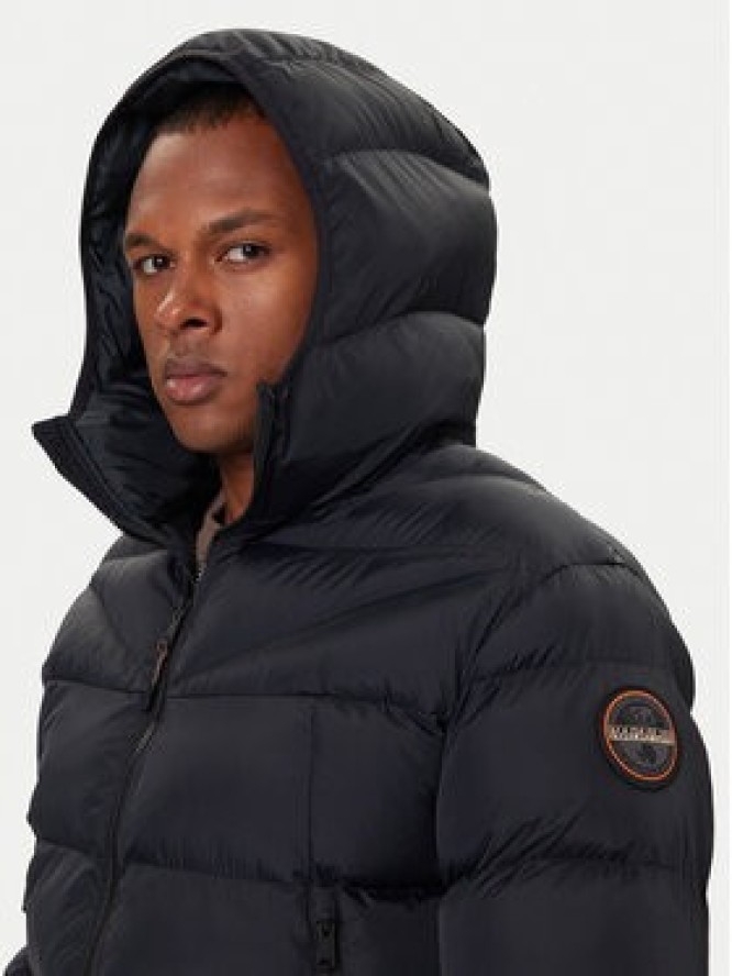 Napapijri Kurtka zimowa A-Molveno NP0A88V2 Czarny Regular Fit