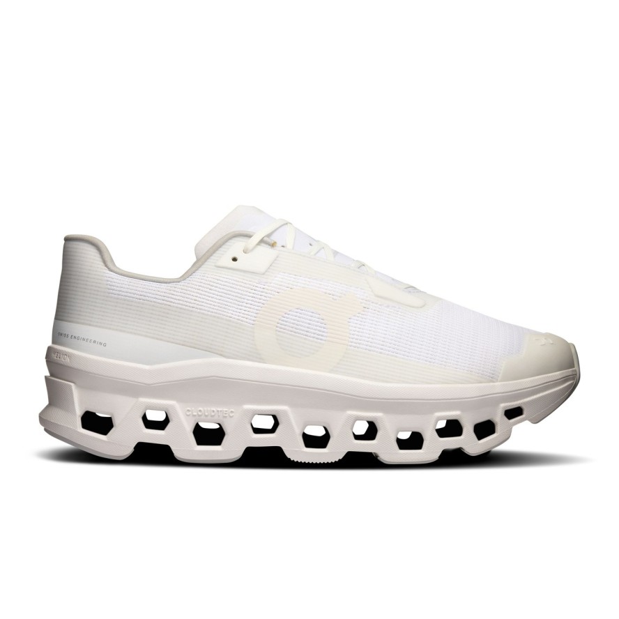 ON CLOUDMONSTER Void White | White Buty męskie do biegania