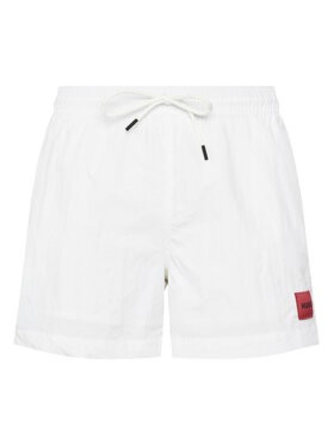 HUGO Szorty sportowe Dominica 50493450 Biały Regular Fit