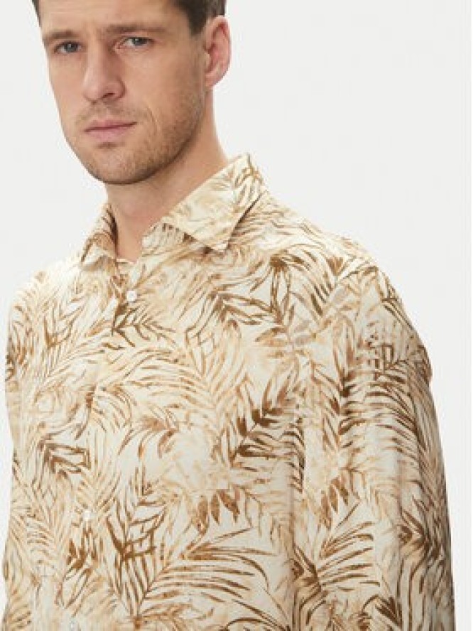 Marciano Guess Koszula 5GHH21 4467Z Beżowy Regular Fit