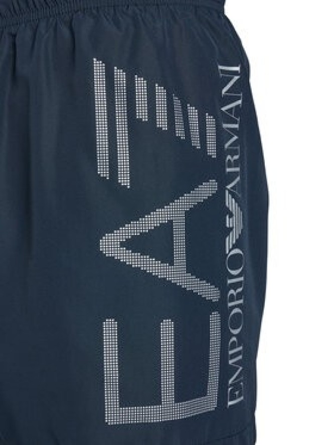 EA7 Emporio Armani Szorty kąpielowe 7M002001 AF14497 MB010 Granatowy Regular Fit