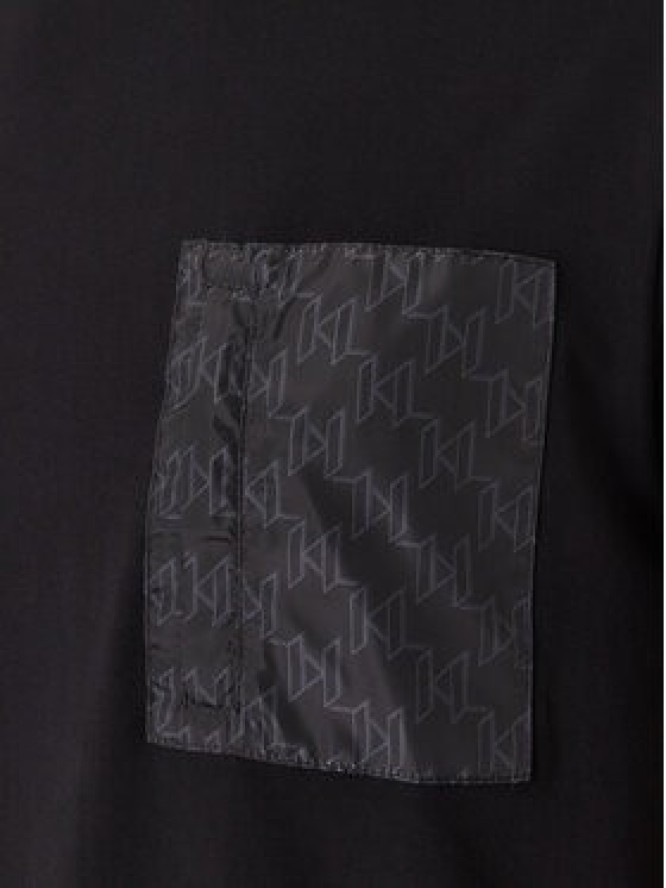 KARL LAGERFELD T-Shirt 755031 561221 Czarny Regular Fit