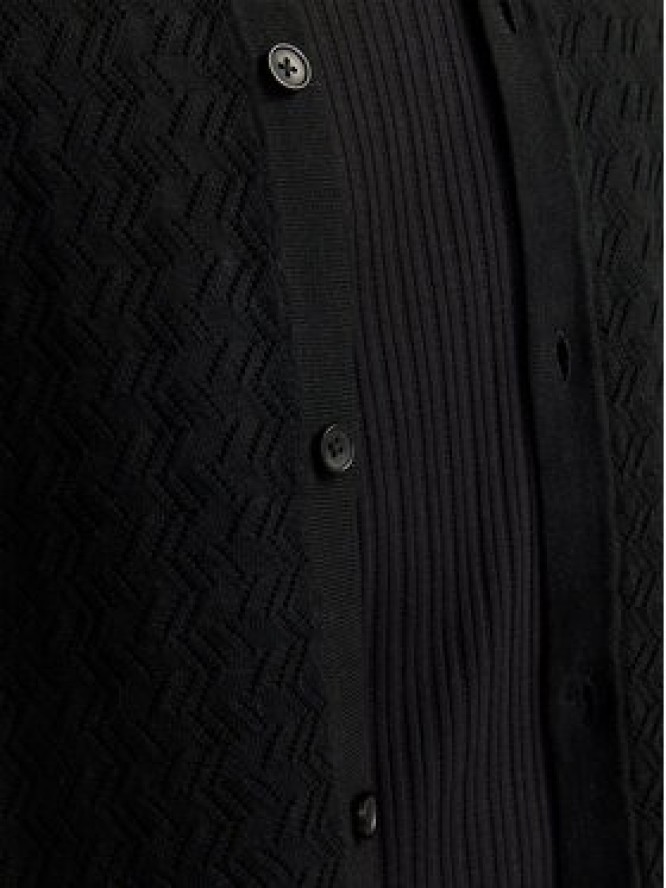 Jack & Jones Koszula Tyler 12272863 Czarny Loose Fit