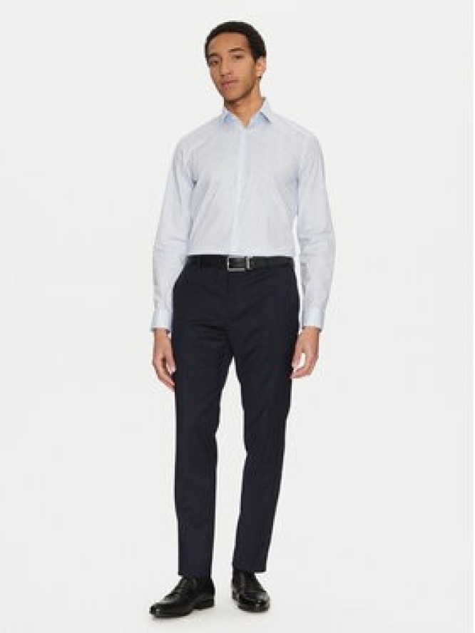 Calvin Klein Koszula K10K114314 Błękitny Slim Fit