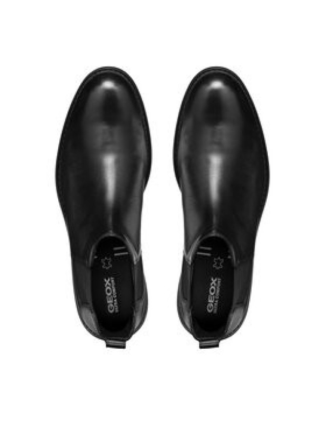 Geox Sztyblety Walk Pleasure U567KA-00043 C9999 Czarny