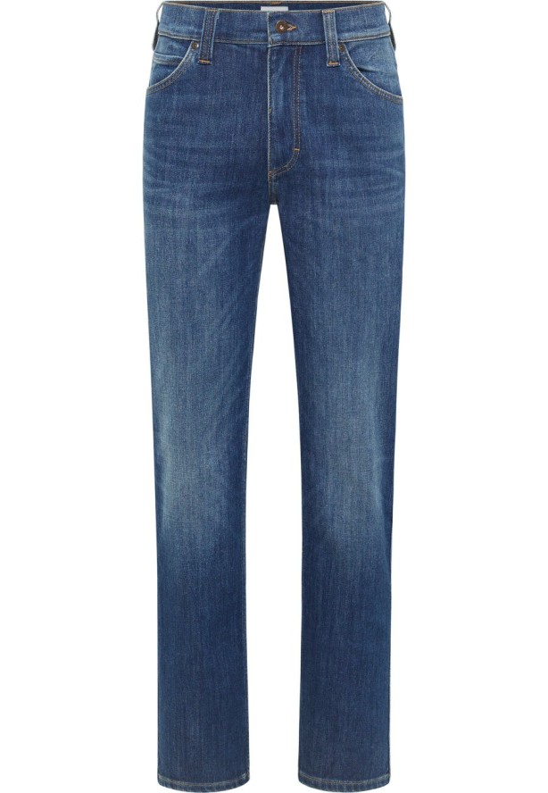 Męskie Spodnie Jeansowe MUSTANG Tramper Straight Denim Blue 1015516 5000 882