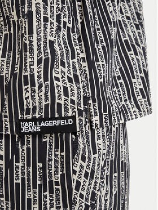 Karl Lagerfeld Jeans Koszula B2M16011 Czarny Regular Fit