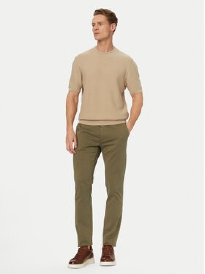 BOSS T-Shirt H-Nilton 50560468 Beżowy jasny Regular Fit