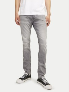 Jack & Jones Jeansy Glenn 12259333 Szary Slim Fit