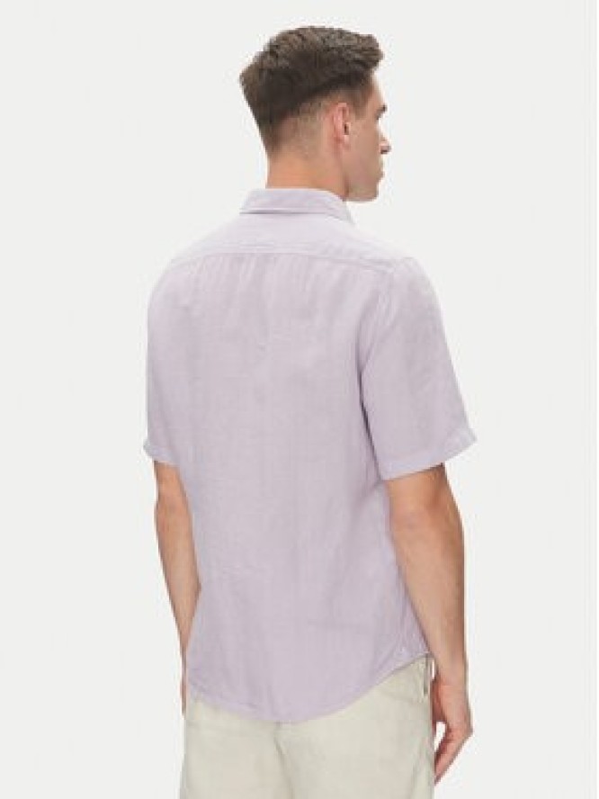 BOSS Koszula 50537382 Fioletowy Regular Fit