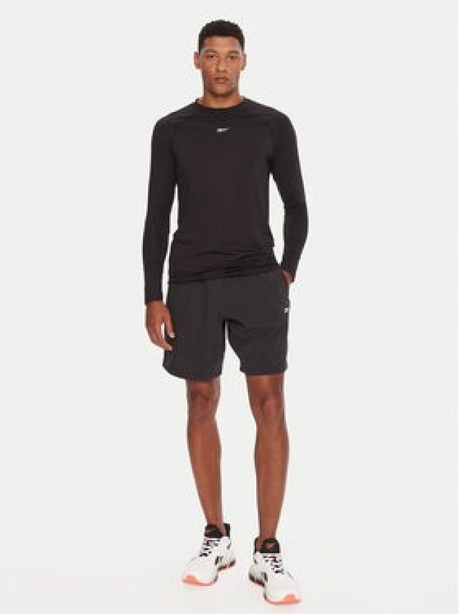 Reebok Szorty sportowe RK25181CCM Czarny Regular Fit