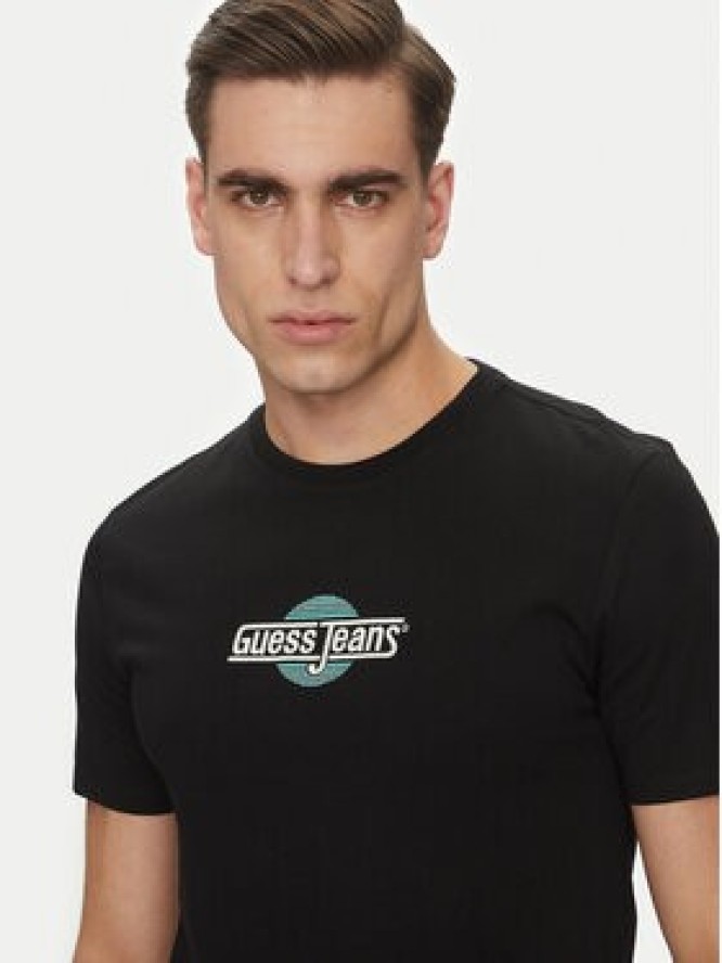Guess Jeans T-Shirt M5GI23 K8HM0 Czarny Slim Fit